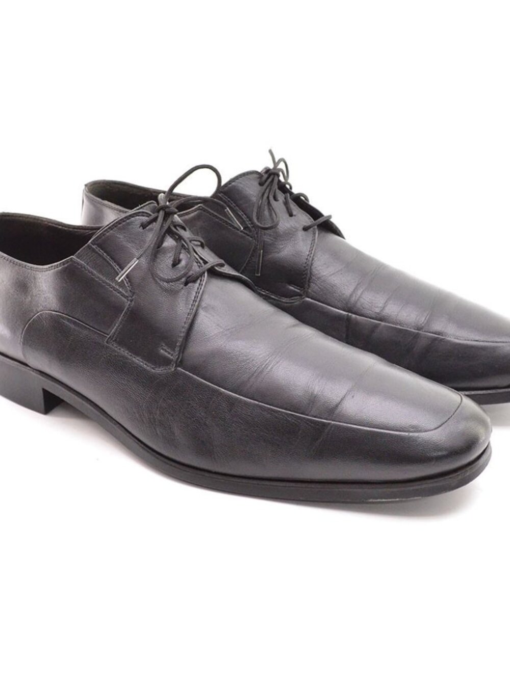 Men Bruno Magli Rammola Black Modern Derby Oxfords 12 M